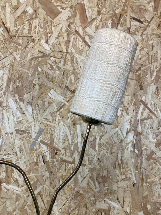 Image 1 of Lámpara de pie de los años 50 y 60, lámpara de bolso, diseño de vidrio de mediados de siglo, años 50