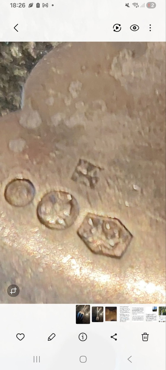 Argento sterling Gorham antico. Datato 1881, Set di posate, Argentato (foto 3 di 6)