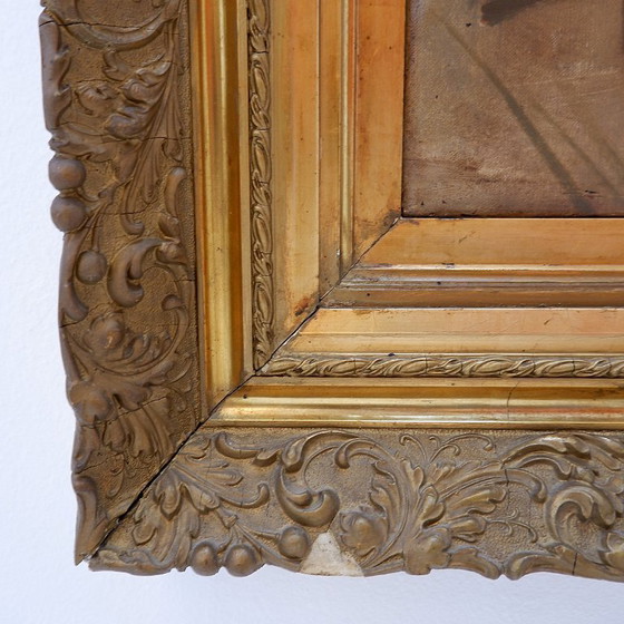 Image 1 of Öl auf Leinwand "Tavernen-Szene" - Ferdinand Tirius (1896-1976)