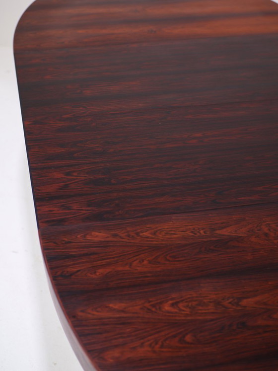 Image 1 of Table de salle à manger ovale extensible Harry Østergaard en palissandre, années 1960