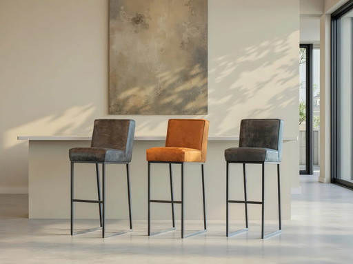 Set di 3 sgabelli Pesara