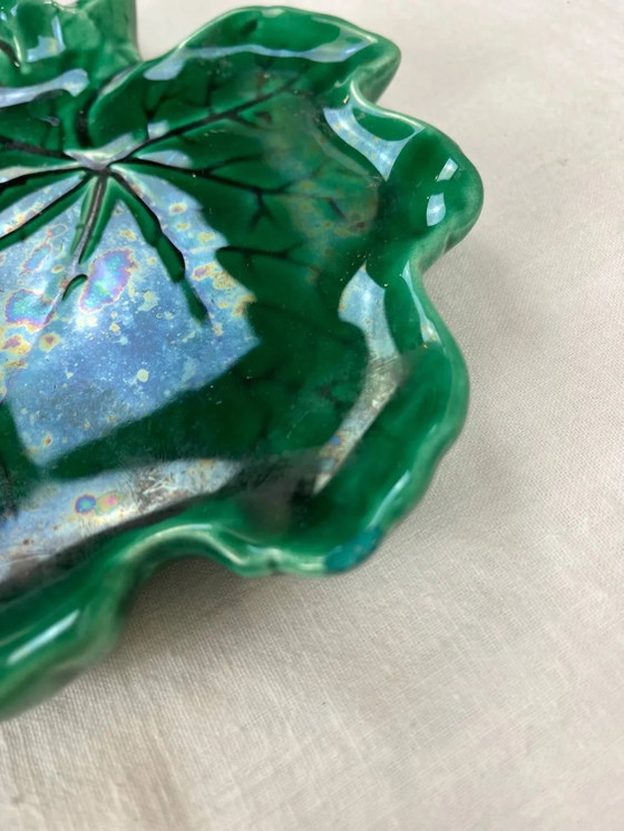 Vaciabolsillos “Leaf” – Cuencos, Porcelain, Art Deco (photo 6 of 7)