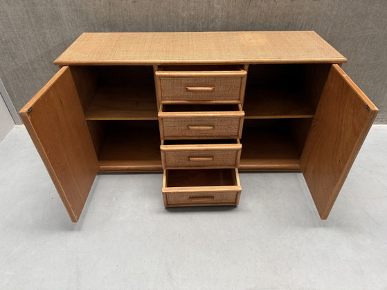 Credenza Vintage in Bambù e Rattan – Anni '70 – Credenze, Bamboo (photo 10 of 11)