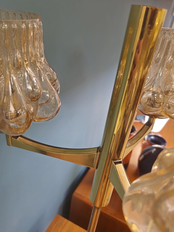 Image 1 of Vintage Brass Table Lamp Desk Lamp Lamp