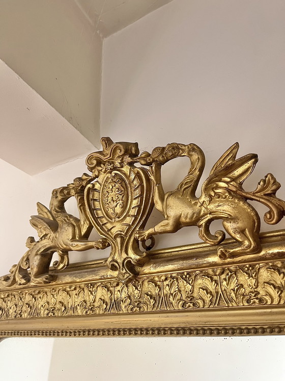 Image 1 of Espejo antiguo de 121x74cm