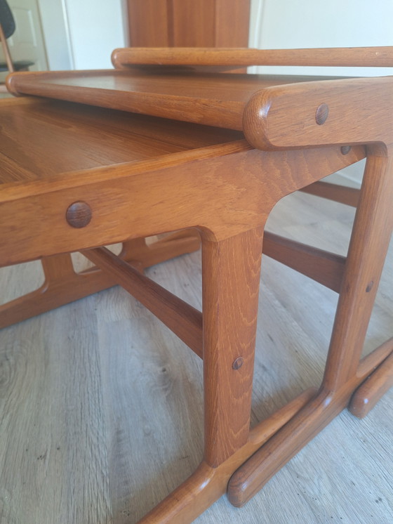 Image 1 of Vintage Teak Mimiset / Nesting Tables - Kai Kristiansen