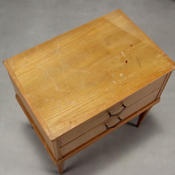 Image 1 of Zwei Nachttische aus den 1950er Jahren