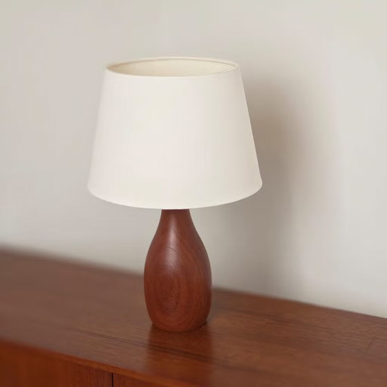 Lampada da Tavolo Vintage Scandinava in Teak - Anni '60/'70 – Domus, Lampade da tavolo, Legno (photo 11 of 11)