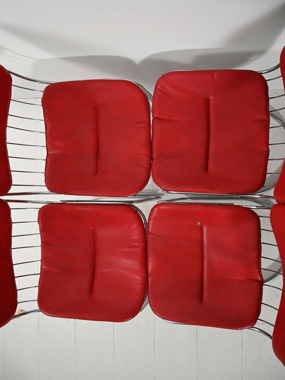 Image 1 of Dieci sedie degli anni '70 attribuite a Gastone Rinaldi