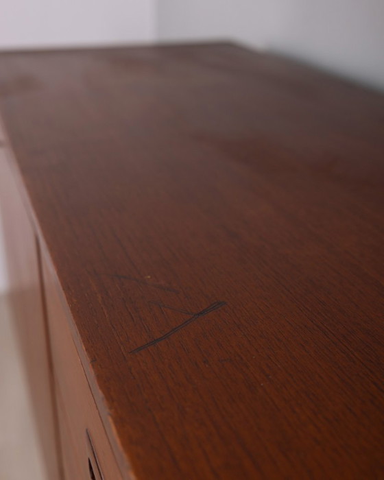 Image 1 of VINTAGE 1960s TEAK WOOD SIDEBOARD, ITALIAN DESIGN