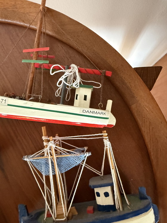 Image 1 of Set of 10x Danish fishing boat ‘70