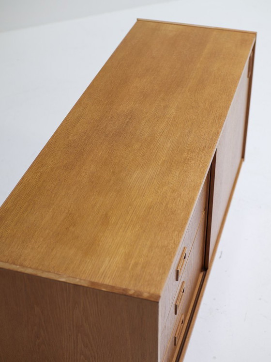 Image 1 of Sideboard with drawers Danish vintage oak