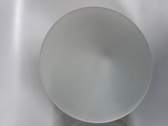 Image 1 of 2x RAAK discus Mid Century wandlamp wit opaalglas bakelieten armatuur model B1410