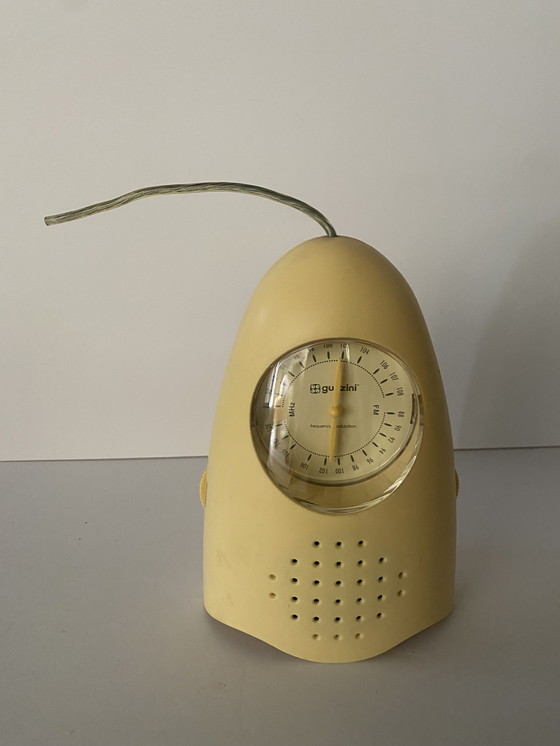Image 1 of Radio Guzzini Gildo Design Giancarlo Rova pour guzzini brothers Circa 1980 