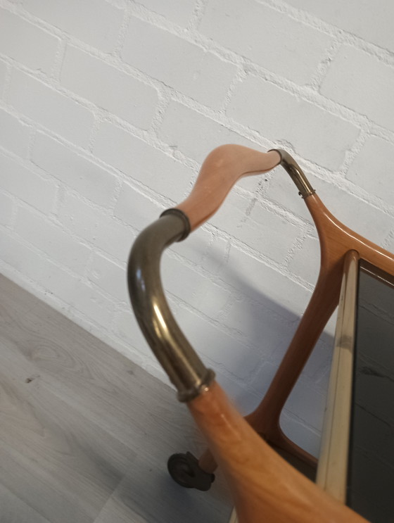 Image 1 of Ico Parisi pour Angelo de Baggis, Chariot de Service Vintage 