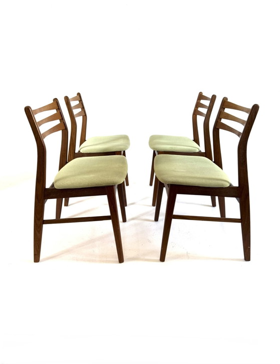 Image 1 of 4x chaise à manger danoise vintage, Falsled Møbelfabrik '60