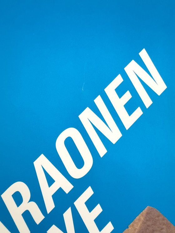 Image 1 of 🚗Original 1985 Porsche 959 Rothmans "Pharaohs Rally" Poster - XL 76 × 102 cm | Erich Strenger | Poster