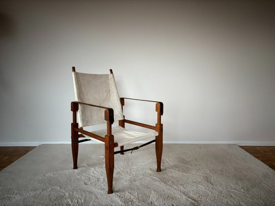 Image 1 of Poltrona Safari di Wilhelm Kienzle attribuita a Wohnbedarf, Svizzera, anni '50