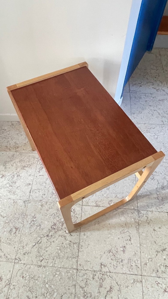 Image 1 of Tavolino da caffè vintage in legno esotico