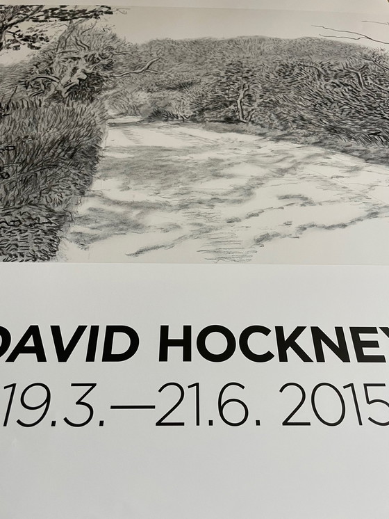 Image 1 of David Hockney, Woldgate, 6-7 May from The Arrival of Spring in 2013, Copyright David Hockney