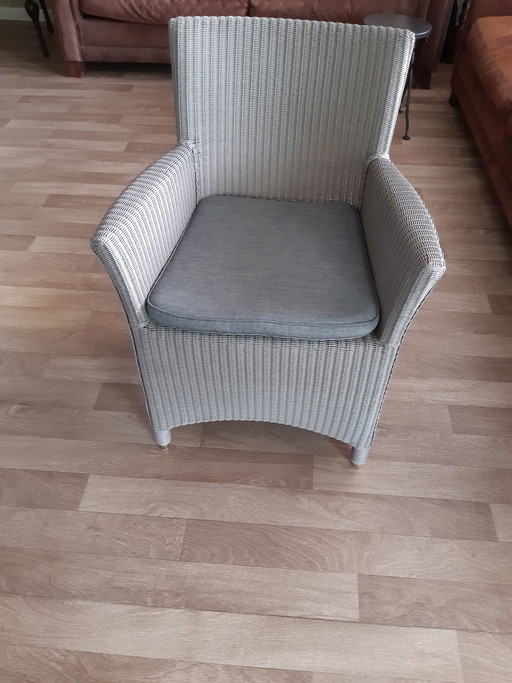 6 sedie Lloyd Loom in rattan