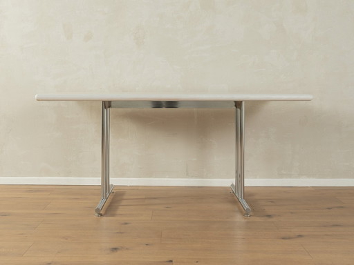 1980s Chrome Desk, Vintage
