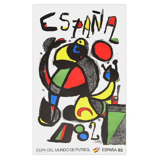 Joan MIRO Poster Expo 82 - Copa del Mundo de Futbol – Paper (photo 2 of 5)