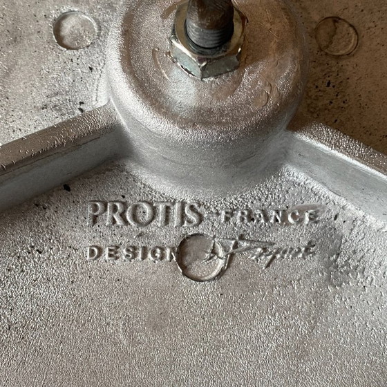 Image 1 of Table by Bernard DEQUET for PROTIS. 1980.