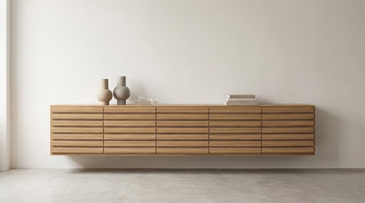 XXL Vintage Sideboard Cabinet MidCentury 