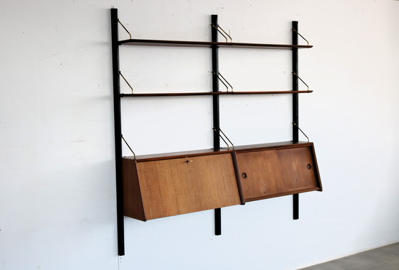 Image 1 of Vintage Louis Van Teeffelen per il sistema a parete Wébé