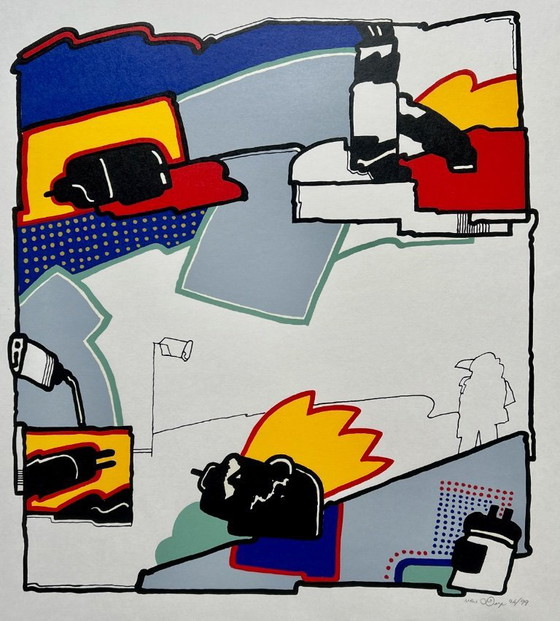 Image 1 of Sérigraphie Huibert van Dorp