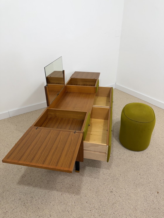 Coiffeuse Roger Landault accompagnée de son pouf – Commodes, Wood (photo 7 of 12)
