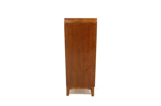 Bibliothèque Scandinave Vintage en Noyer, 1960, Scandinavian (photo 2 sur 10)