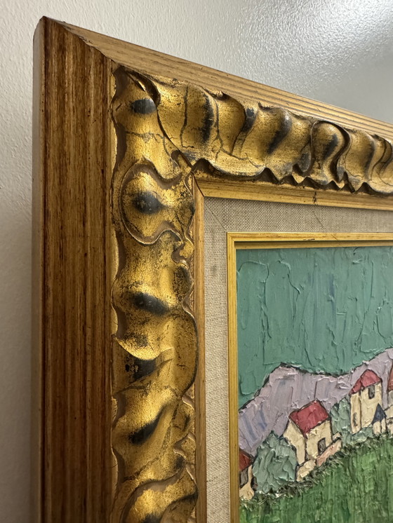 Image 1 of Post-Impressionist Landscape Painting