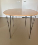 Superellipse table by Bruno Mathsson and Piet Hein for Fritz Hansen