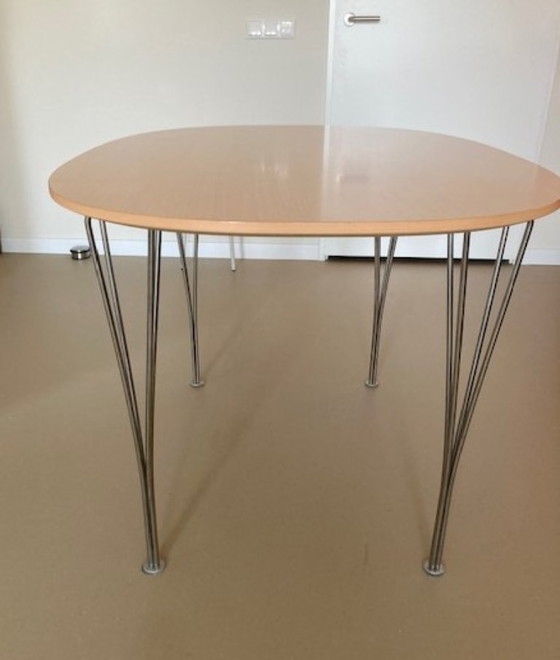 Image 1 of Tavolo Superellipse di Bruno Mathsson e Piet Hein per Fritz Hansen