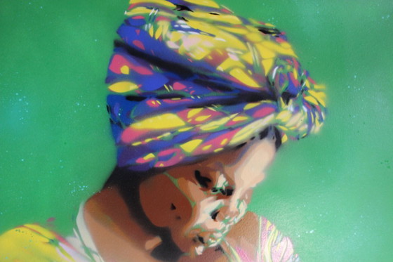 Image 1 of Akore canvas - Mum – 100 x 70 cm (2024)