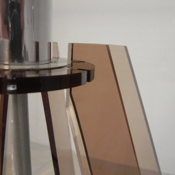 Vintage plexiglas en nylondraad hanglamp Paul Secon voor Sompex, jaren 60 – Hanglampen, Plastic (photo 14 of 25)