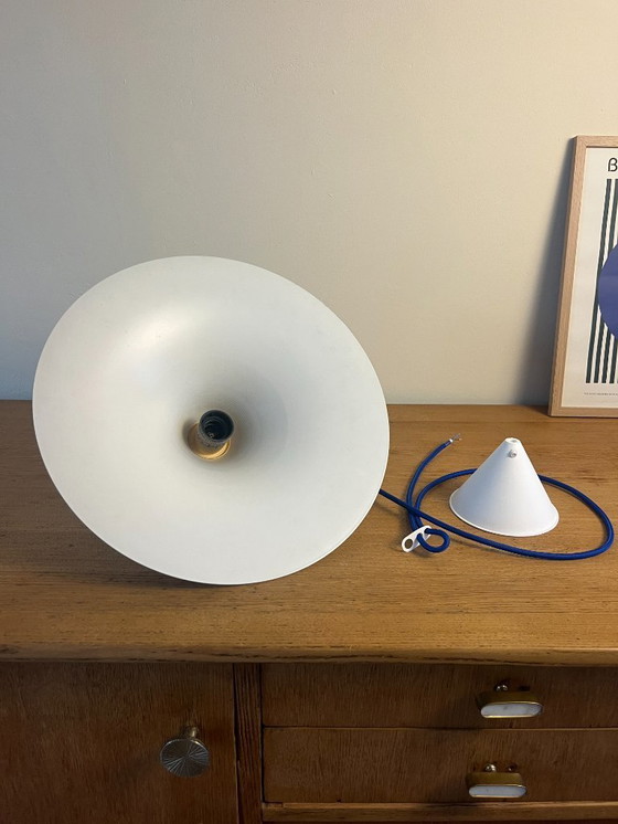 Image 1 of Semi pendente vintage 38 cm - Nebbia e Morup - Torsten Thorup Claus Bonderup