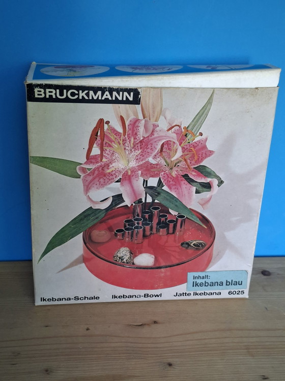 Image 1 of Set Ikebana Bruckmann, metà secolo, in ceramica e metallo