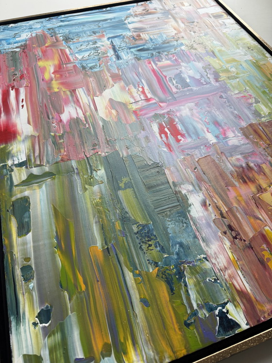 Image 1 of Artwork 90x70cm including floating frame