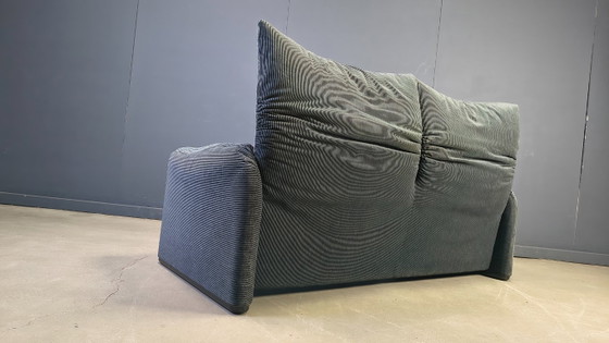 Image 1 of Maralunga sofa by Vico Magistretti for Cassina, 1970s