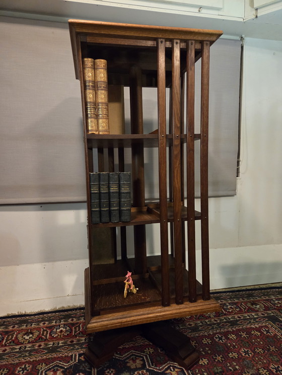 Image 1 of Antica libreria in rovere Art Déco