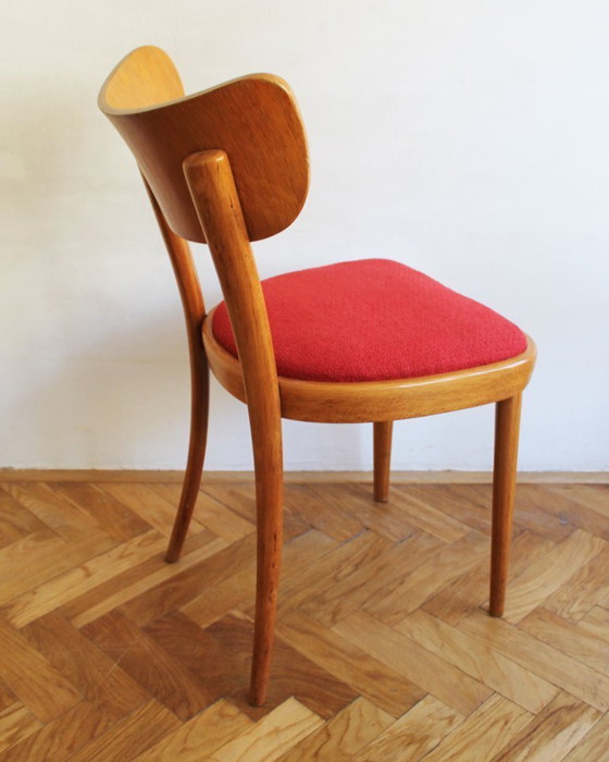 Image 1 of Juego de cuatro sillas de comedor Thonet, finales de la década de 1940