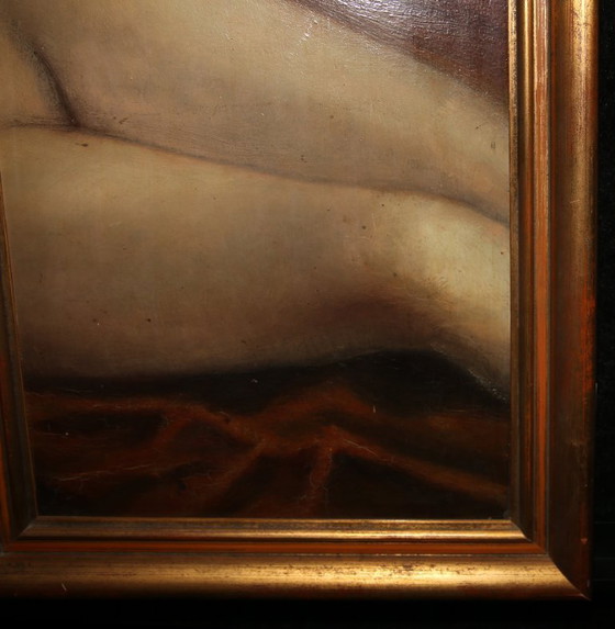 Image 1 of Bernard, Emile Henri - Nu - Oil on hardboard - Unique