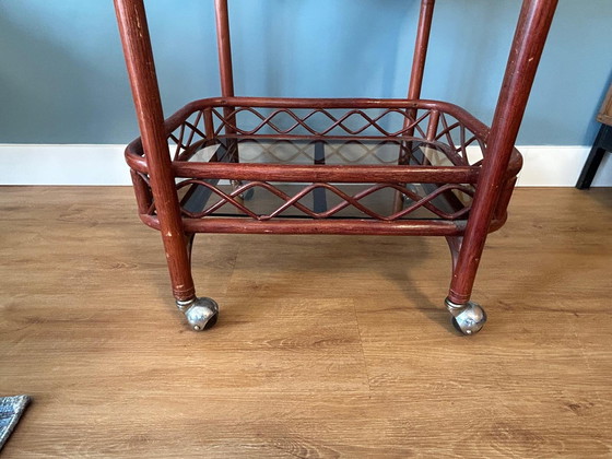 Image 1 of Rotan Theeserveerwagen/Trolley