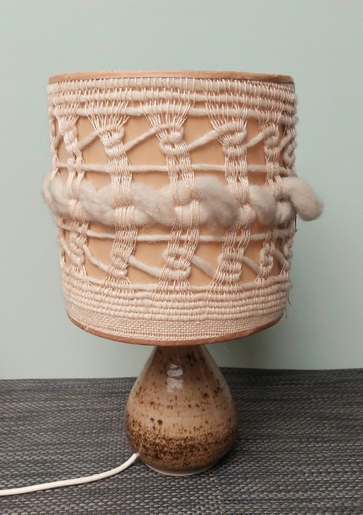 Noel Marissiaux aardewerken lamp