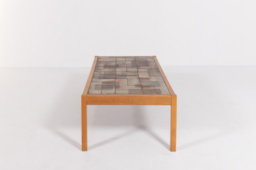 Tavolino da caffè in stile danese moderno con piano in ceramica di Sallingboe