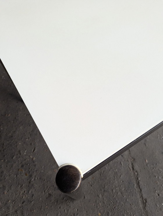Vintage witte formica / wenge eettafel Pastoe – Hout (photo 11 of 15)