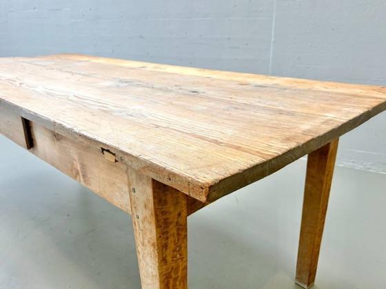 Image 1 of Large country-style coffee table, 1960s